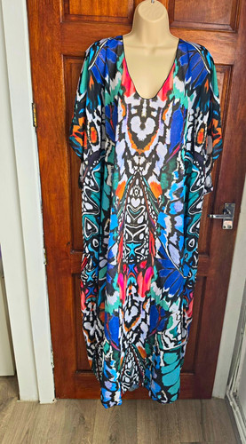 Multicolour abstract line - multicolour, a-line