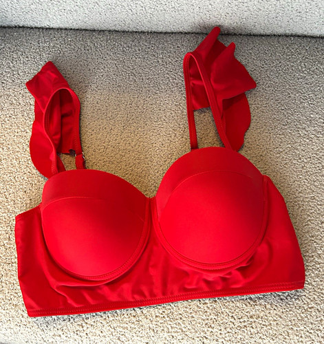 Women red padded - red,