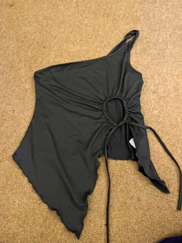 Shein black one shoulder - shein,