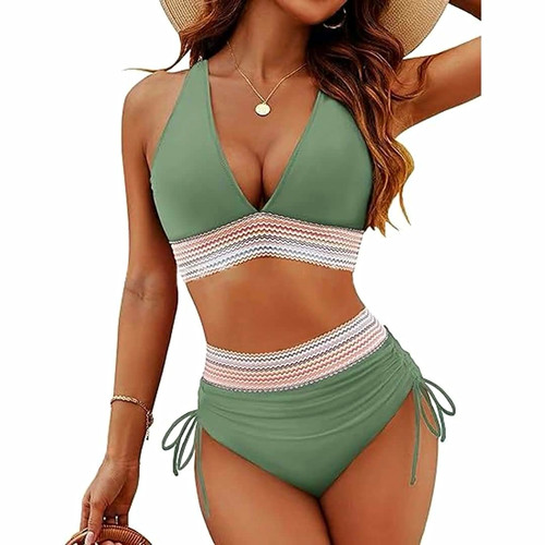 Women bikini set - set, green