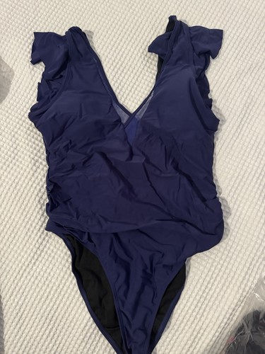 Women navy ruffle - women’s,