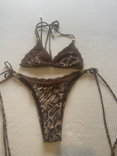 Murci leopard print triangle - murci,