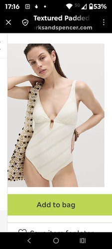 Ivory textured non - m&s, non-wired