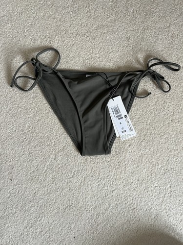 Olive green bikini bottoms - green,