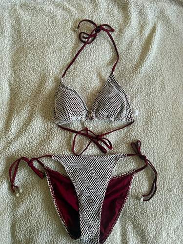 Women burgundy white - women’s, burgundy/white