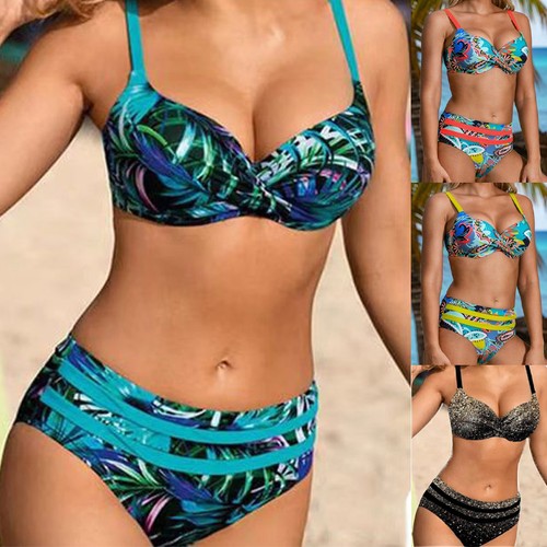 Womens bikini set floral - bikini,