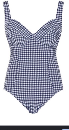 Paloma balcony swimsuit blue - swimsuit,