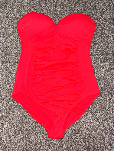 Women red strapless - red,