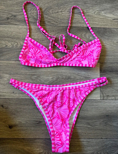 Shein women pink print - shein,