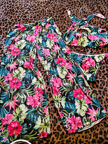 Women piece tropical - xl,