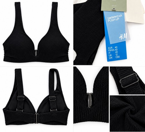 Push padded bikini top - h&m, push-up