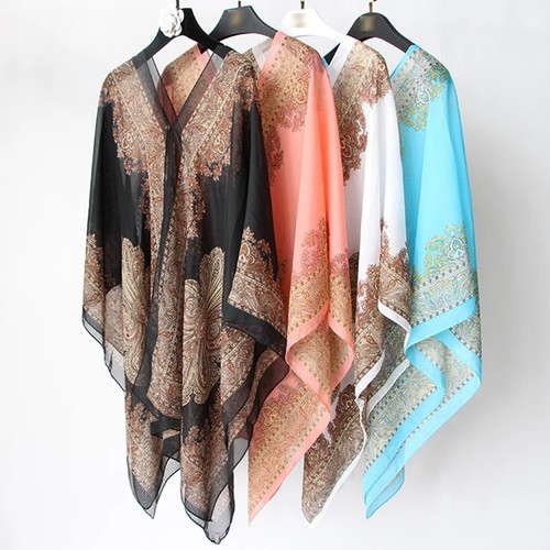 Women beach cover poncho - women,