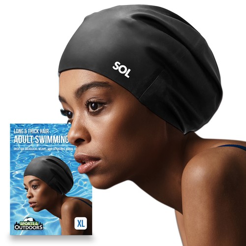 Extra large swimming cap long - extra,