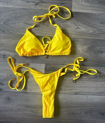 Shein women yellow - yellow, piece