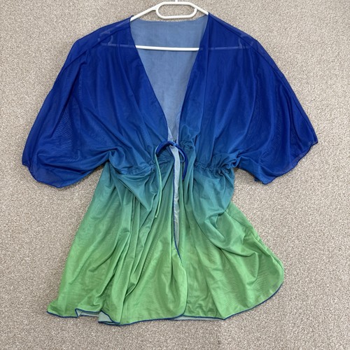 Blue green ombre - green,