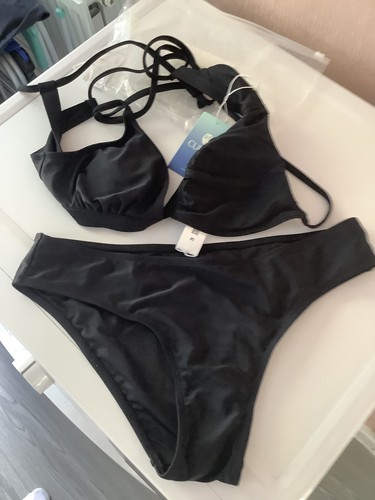 Black bikini piece - black, 2-piece