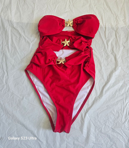 Women red strapless - red,