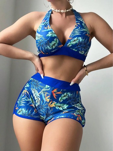 Women halter bikini set - women, high