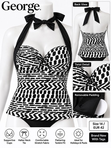 George geometric halter - geometric,