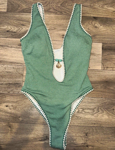 Shein women green white - shein,