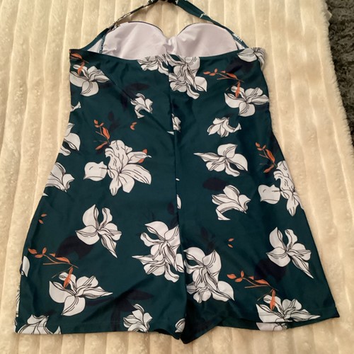 Womens tankini piece halter - 1,