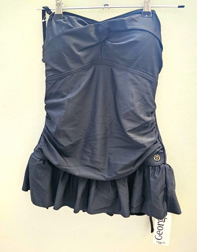 George women black swimdress - george,