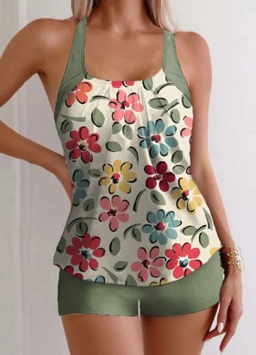 Women beach tankini - women's,